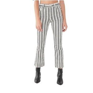BDG Urban Outfitters Black/white striped jeans size 27